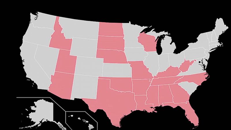 El derecho al aborto cumple un año de su anulación en Estados Unidos prohibido ya en medio país