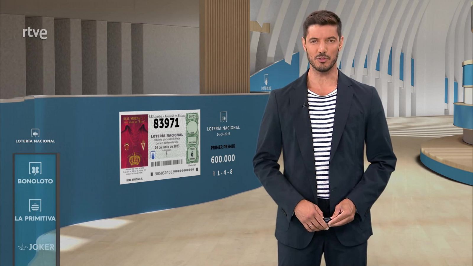 Sorteo de la Lotería Nacional del 24/06/2023 - ver ahora