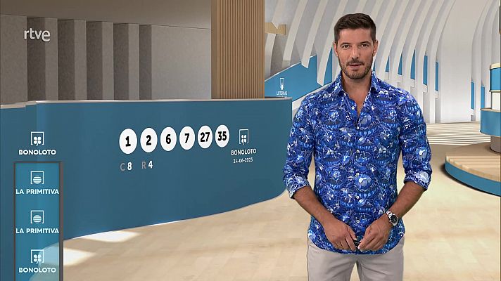Loterías - Sorteo de la Bonoloto y Primitiva del 24/06/2023