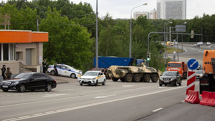 Telediario Fin de Semana - Rusia ultima la reparación de los daños materiales causados por la rebelión del grupo Wagner
