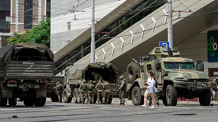 La rebelión del grupo Wagner: un desafío a Putin de 24 horas