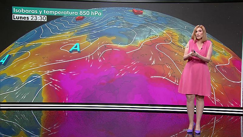 Temperaturas significativamente elevadas en amplias zonas de la mitad sur y en el nordeste peninsular, así como en la meseta Norte - ver ahora