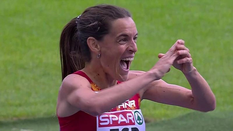 Esther Guerrero, oro en 1500m con un final ajustadísimo  - ver ahora