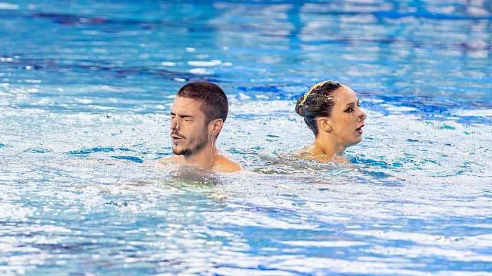 Natación artística. Final Dúo técnico mixto (2)