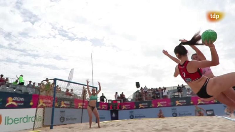 Balonmano Playa - Copa de Espa�a. Prueba Barbate: resumen - ver ahora