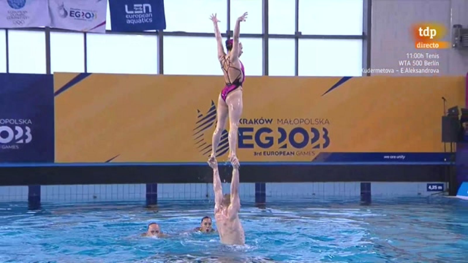 Juegos europeos - Natación artística. Final Rutina libre combinada