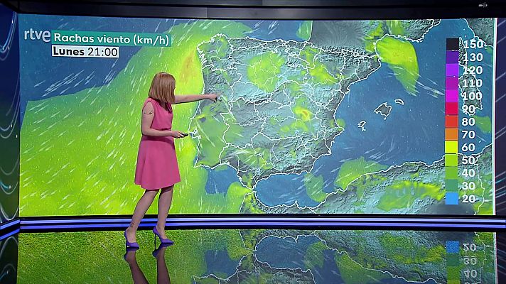 Descenso notable de las máximas en el área cantábrica       