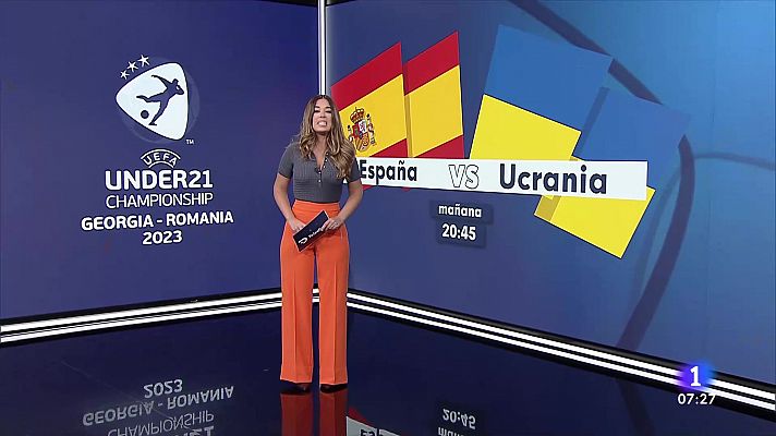 Telediario Matinal - La Rojita ya tiene la mente puesta en ganar a Ucrania
