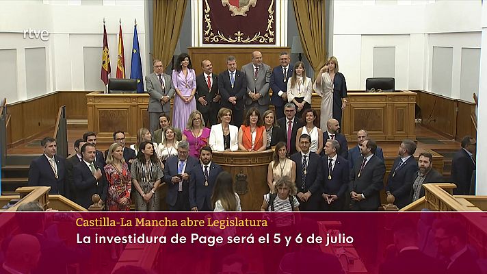Constituido el parlamento de Castilla-La Mancha