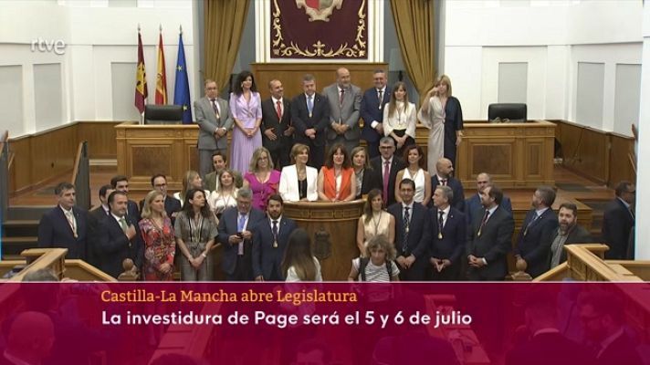 Parlamento - Constituido el parlamento de Castilla-La Mancha