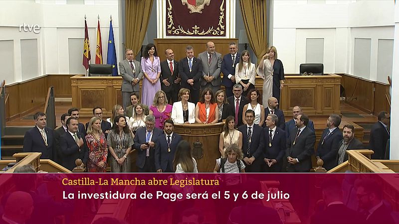 Parlamento - Otros parlamentos - Constituido el parlamento de Castilla-La Mancha - 24/06/2023 