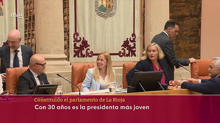 El parlamento de La Rioja ya tiene nueva presidenta