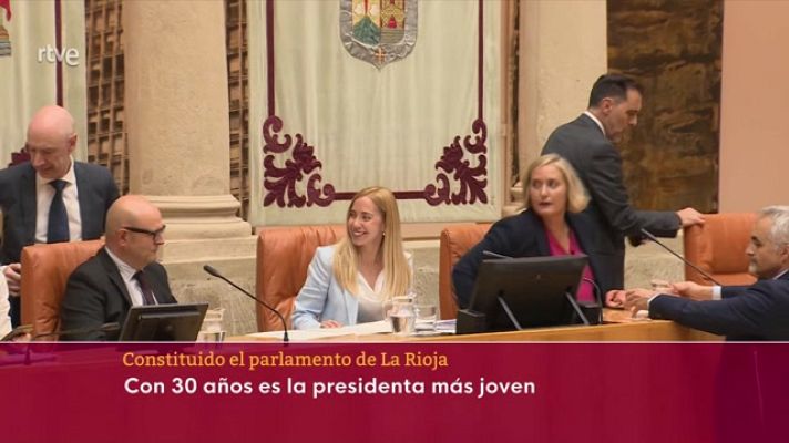 Parlamento - El parlamento de La Rioja ya tiene nueva presidenta