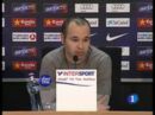 Iniesta: 'Tiraremos con lo que hay'