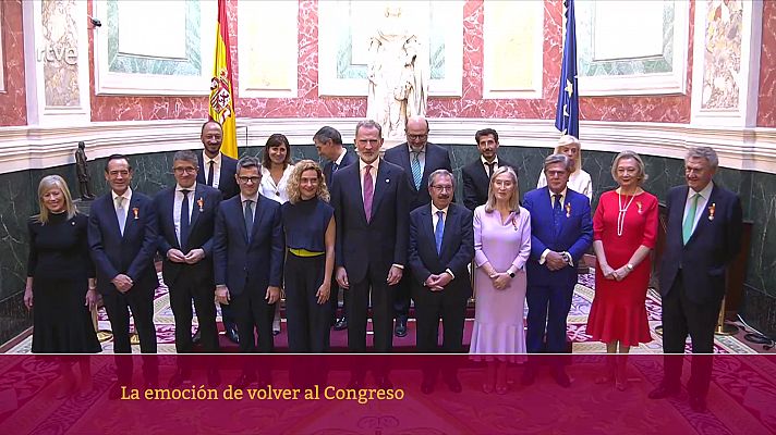 Medalla a los expresidentes del Congreso