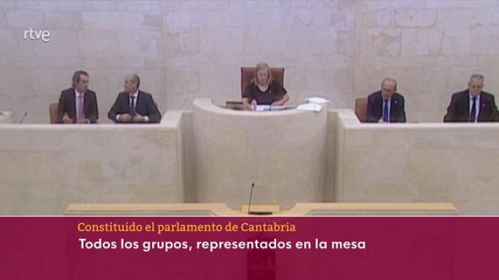 Parlamento - Pluralidad en el Parlamento de Cantabria