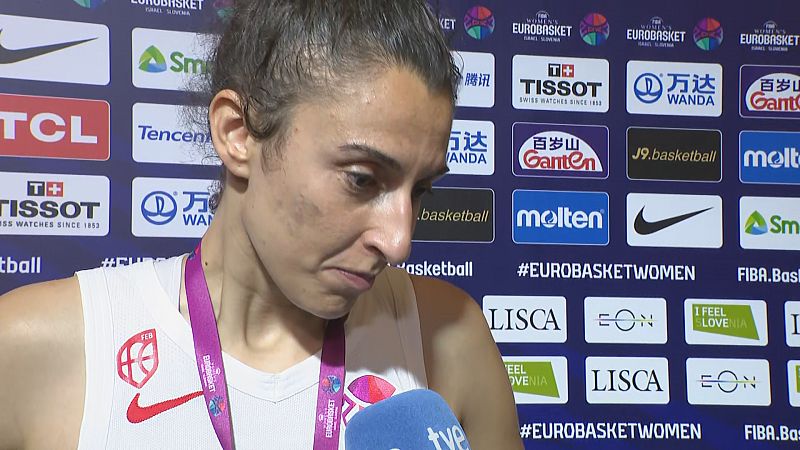 Alba Torrens: "Tenemos que estar muy orgullosas de lo que hemos hecho en este Eurobasket" - Ver vídeo