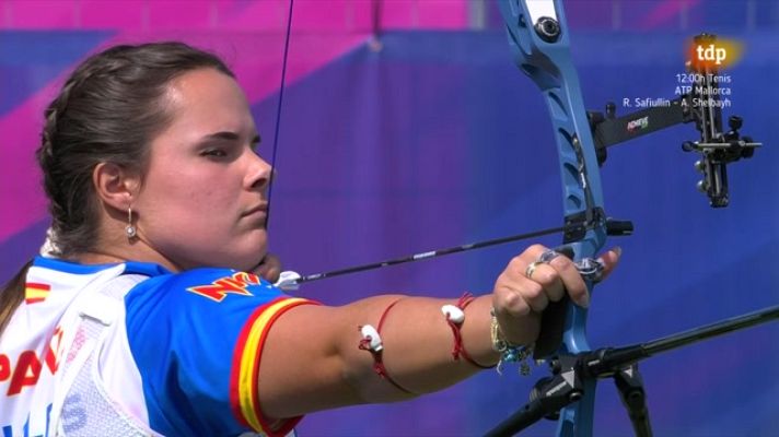 Juegos Europeos Cracovia 2023 - Tiro con arco. Final Recurvo mixto: España - Ucrania