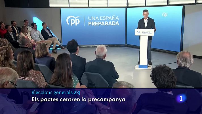 L'Informatiu - Els pactes centren la precampanya de les eleccions generals