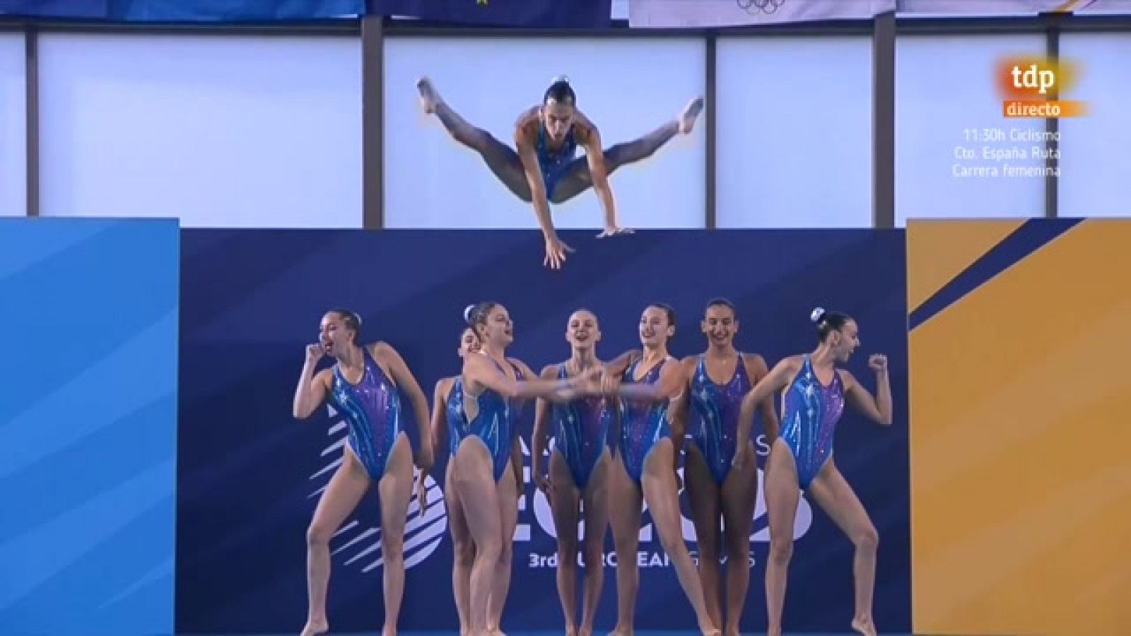 Juegos europeos - Natación artística. Final Rutina acrobática