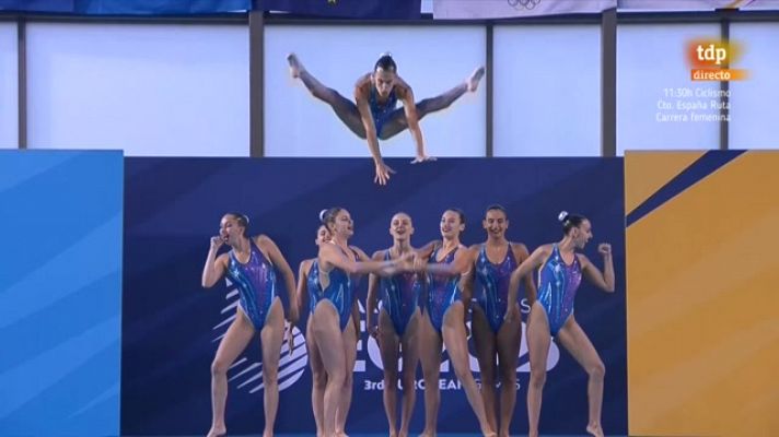 Juegos Europeos Cracovia 2023 - Natación artística. Final Rutina acrobática