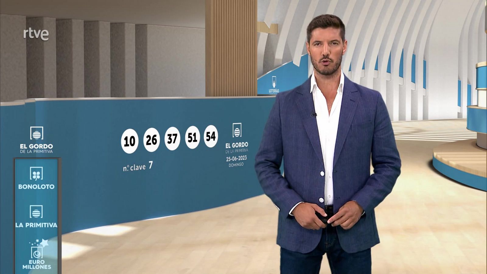 Loterías: Sorteo de la Bonoloto y El Gordo de la Primitiva del 25/06/2023 | RTVE Play