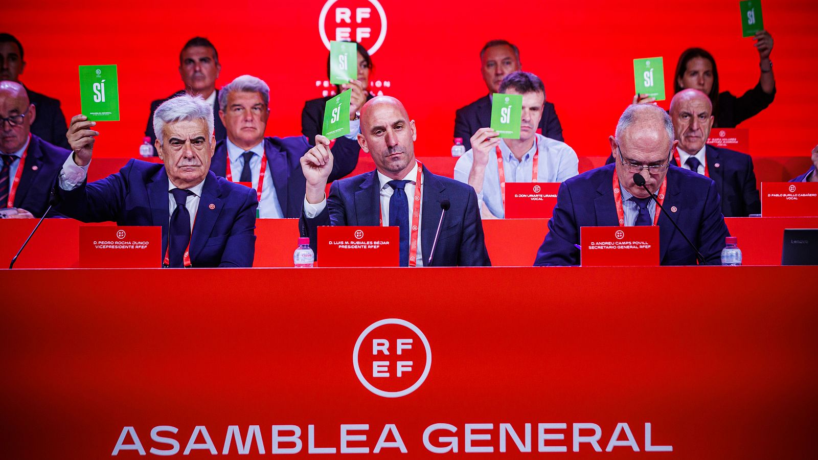 Asamblea de la RFEF: proyecto de un estadio nacional y respuesta a las acusaciones de Osasuna      
