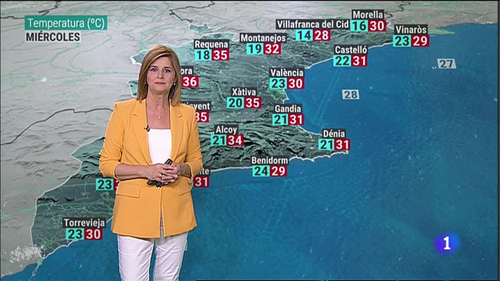 El tiempo en la Comunitat Valenciana - 27/06/23