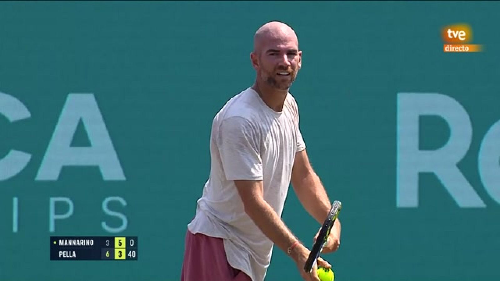 Tenis: ATP Mallorca: A. Mannarino - G. Pella  | RTVE Play