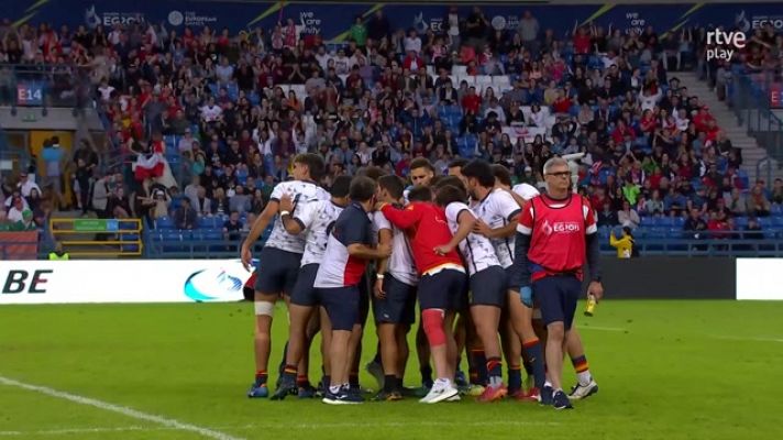 Rugby 7| Victoria dominante de España para el bronce