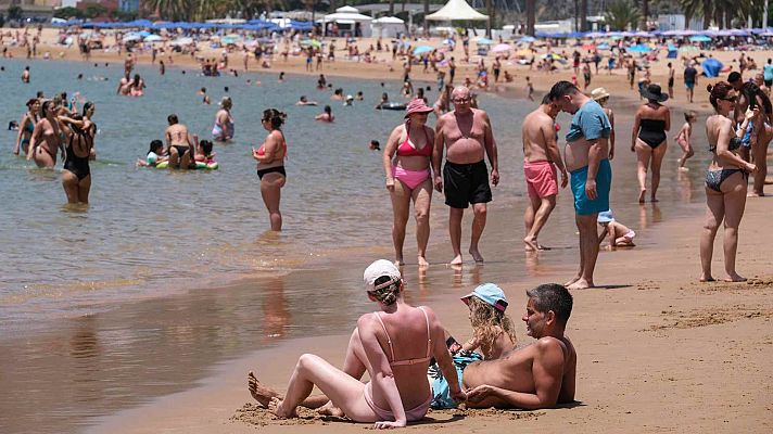 Hoy, temperaturas significativamente altas en la mitad sur peninsular y Canarias