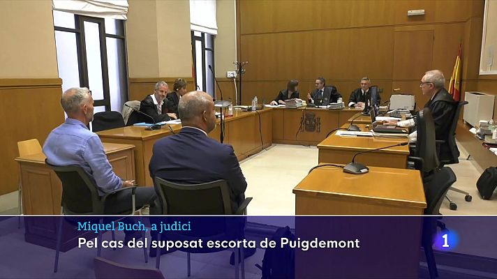 L'Informatiu - Miquel Buch, a judici pel cas del suposat escorta de Puigdemont