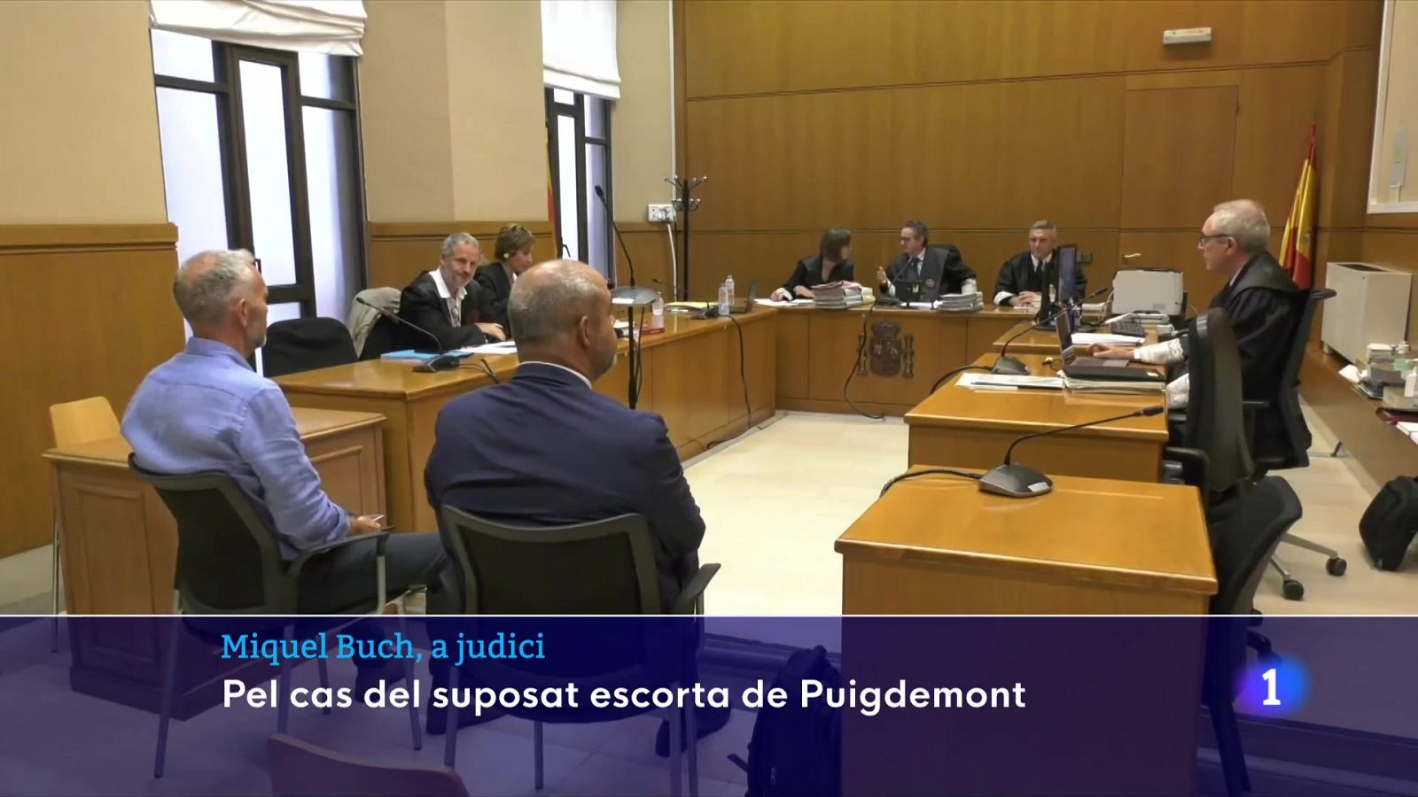 Miquel Buch, a judici pel cas del suposat escorta de Puigdemont