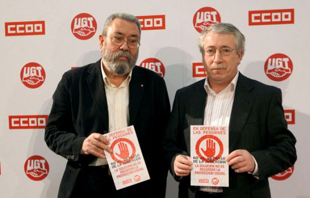 Movilización sindical el 23F