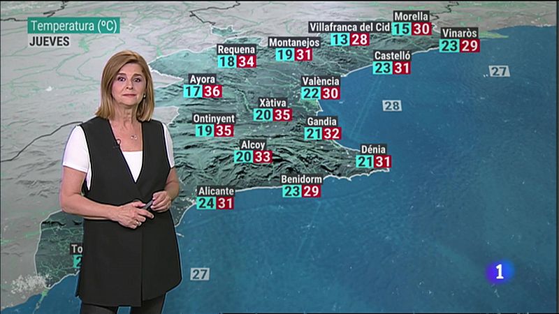 El tiempo en la Comunitat Valenciana 28/06/23 ver ahora