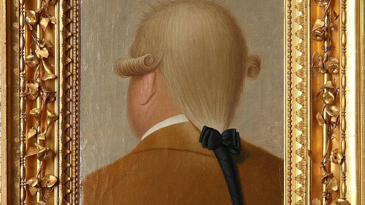 Telediario 2 - La Galería de las Colecciones Reales también alberga al enigmático 'Carlos IV de espaldas'