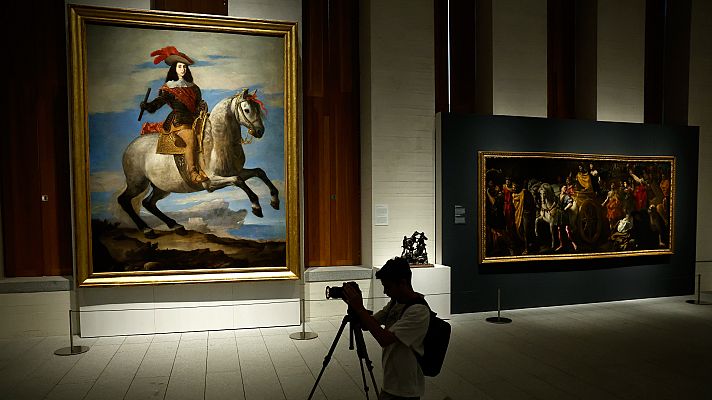 Telediario 2 - Desde Isabel la Católica a Alfonso XII, la colección de 'Retratos reales'