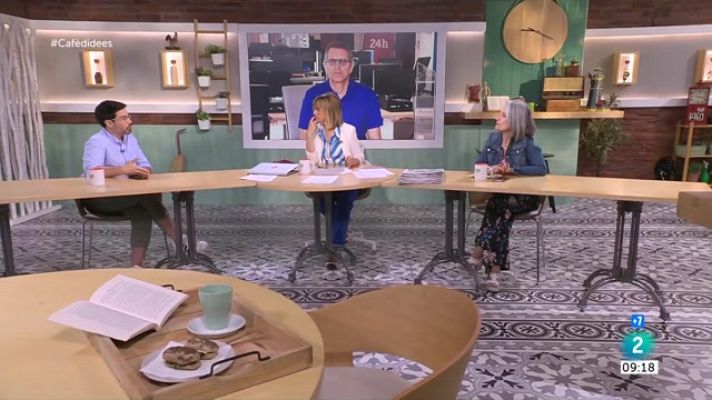 Cafè d'idees - Salvador Illa, José Luis Martín Zabala i el Gamelab