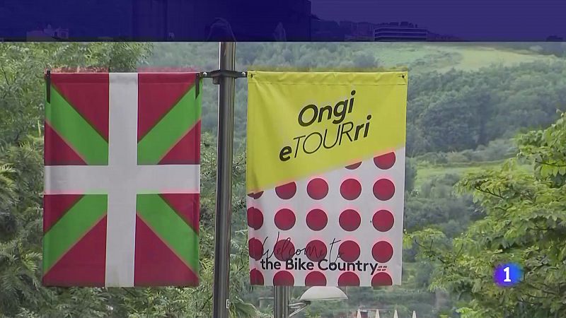 Bilbao da la bienvenida al Tour de Francia: "Ongi eTOURri" - ver ahora
