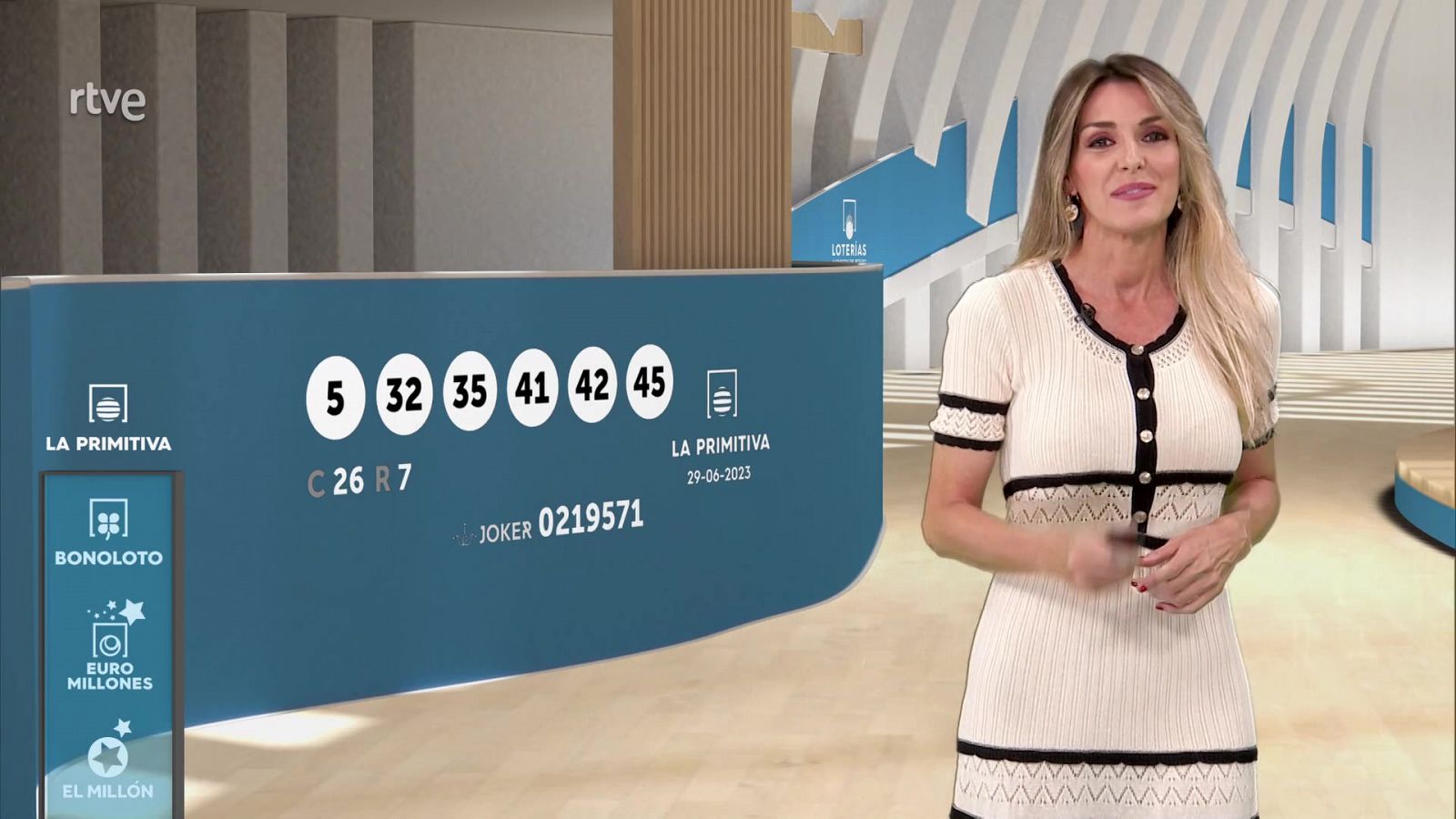 Loterías: Sorteo de la Lotería Nacional, Bonoloto, Primitiva y Jóker del 29/06/2023 | RTVE Play