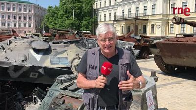 Sánchez estrena la presidencia española de la UE en Kiev