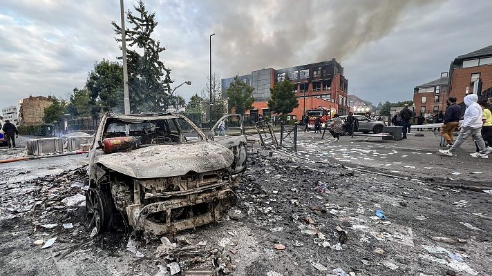 Nueva noche de disturbios en Francia por la muerte del joven Nahel a manos de la Policía