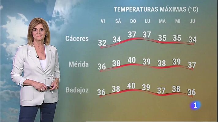 El tiempo en Extremadura - 30/06/2023