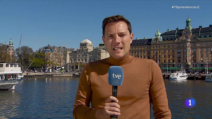 Telediario 2 - El entendimiento entre el norte y el sur de la UE: España sucede a uno de los 'frugales', Suecia