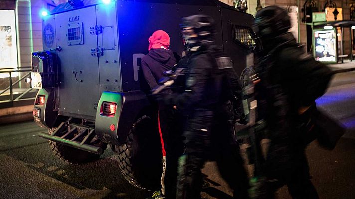Cuarta noche de disturbios en Francia con 1.311 arrestos
