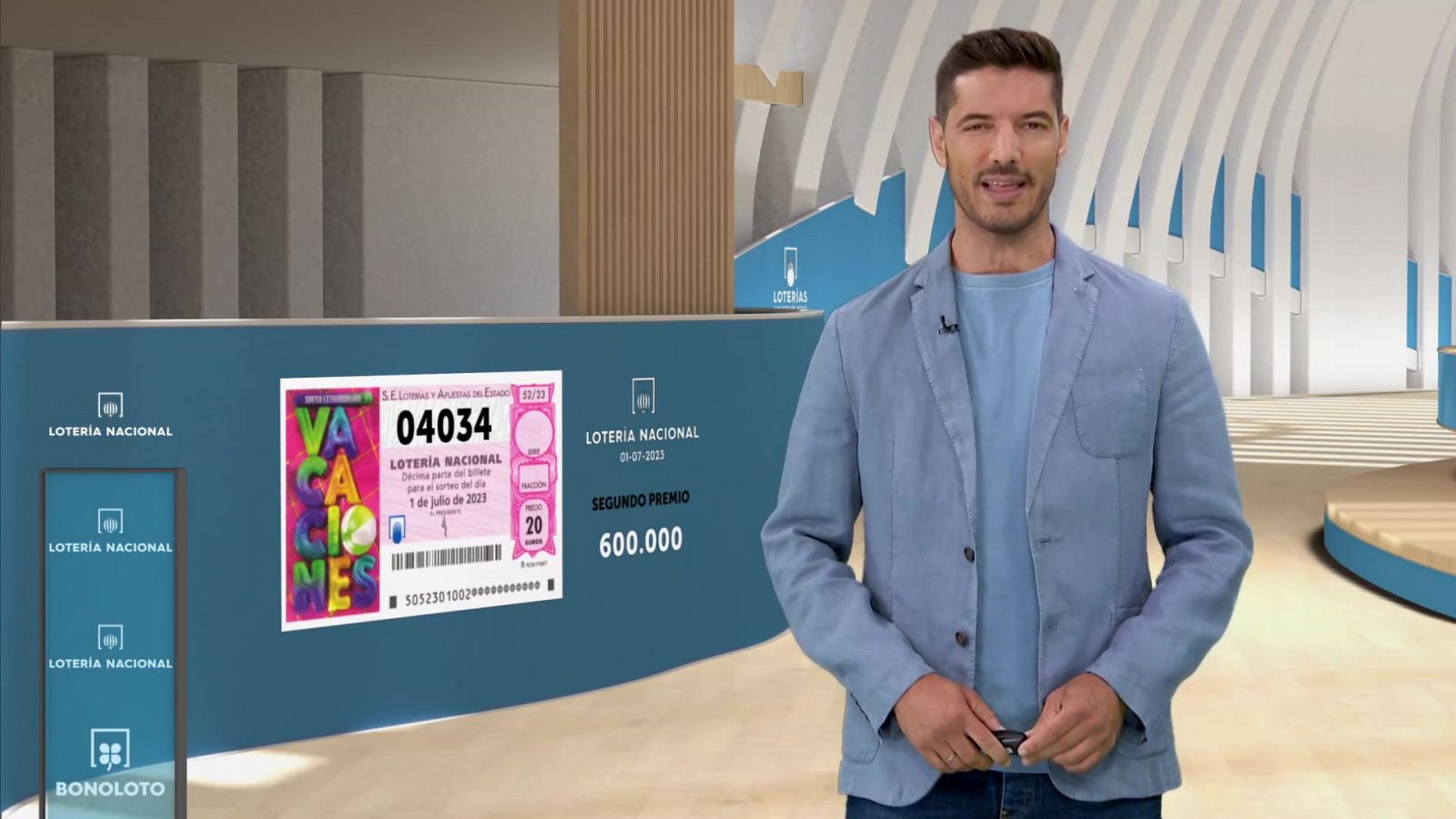 Sorteo de la Lotería Nacional del 01/07/2023 - ver ahora