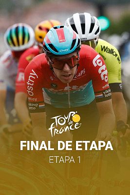 Tour de Francia | Final de la 1º etapa del Tour con final en Bilbao