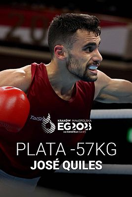  - José Quiles consigue la plata en boxeo -57 kilos en los Juegos Europeos