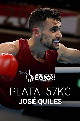 José Quiles consigue la plata en boxeo -57 kilos en los Juegos Europeos