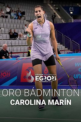 Otros deportes - Carolina Marín, oro en bádminton en los European Games